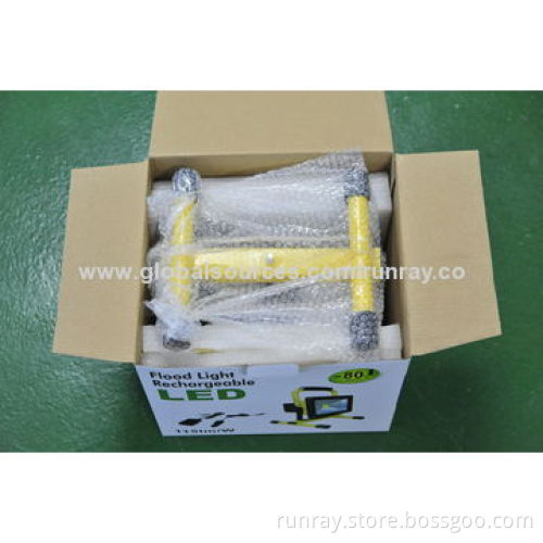 20W Rechargeable LED Floodlight, Epistar 35*35-mil Chip/6-8 Hours Working Time, 85-265V AC VoltageNew
